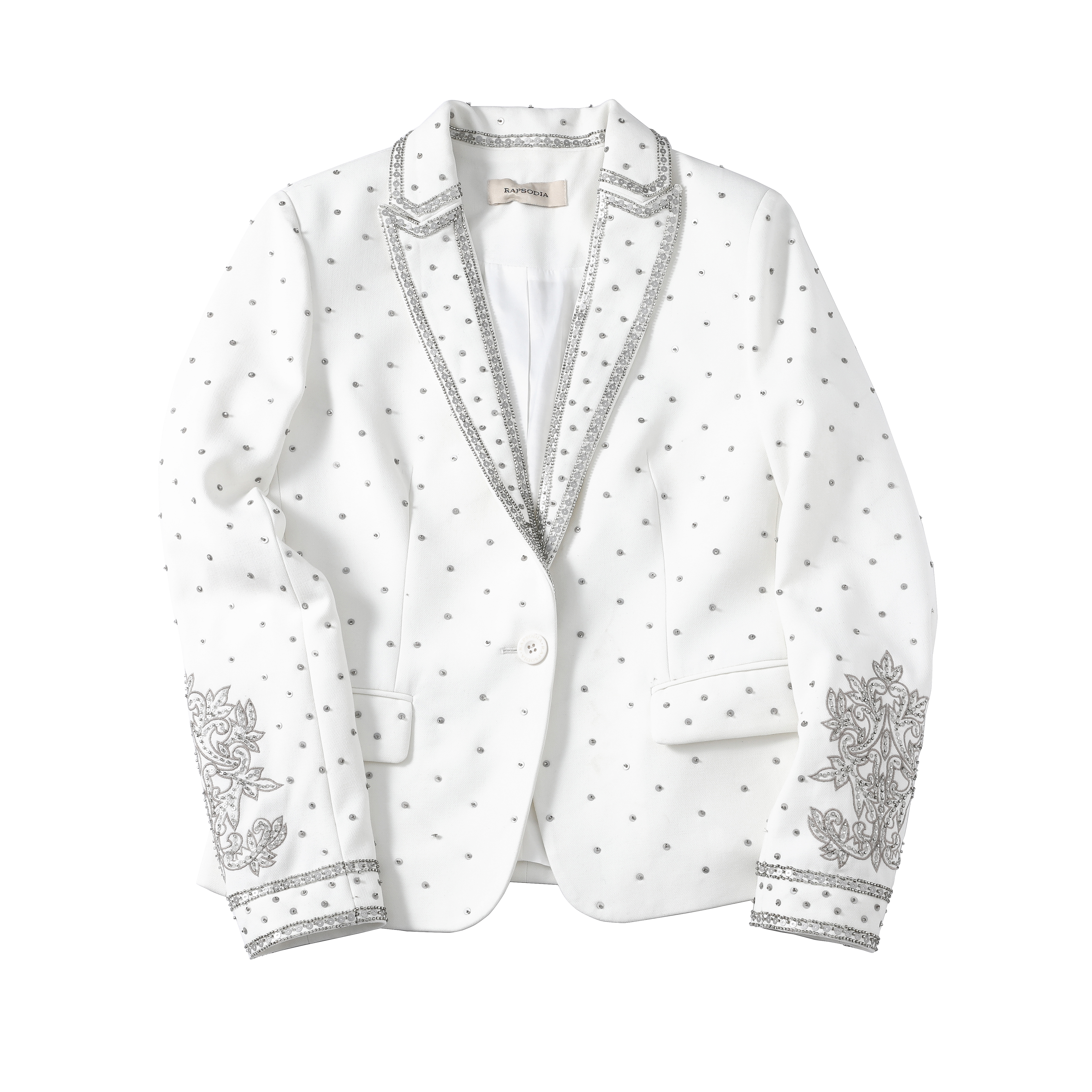 New Fashion Blazer - Woman Formal Blazer Casual Blazer with Hand-stitched Beads