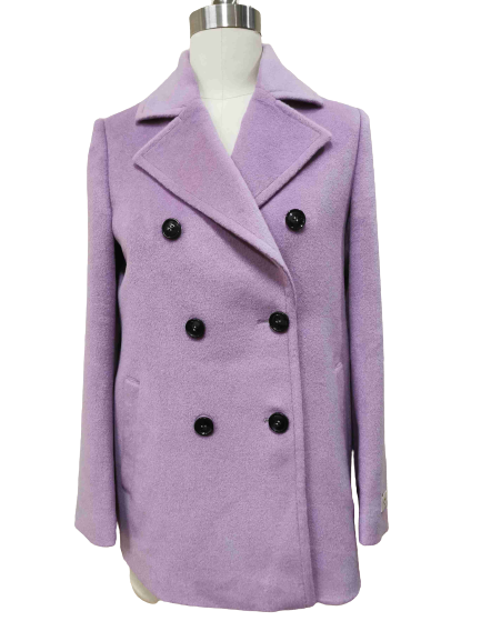 Wool-like Coat - Woman Formal Coat Double Breasted coat