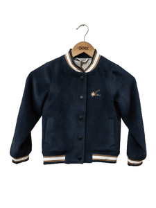 Children's Hot Sales Patches Bomber Baseball Letterman Varsity Jacket Chinese Supplier