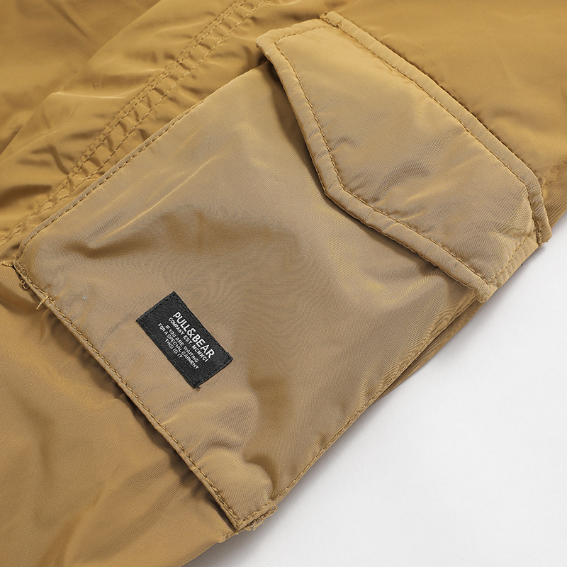 Bomber Jacket - Men's Classical Flight Jacket Light Padded Autumn Winter Jacket 