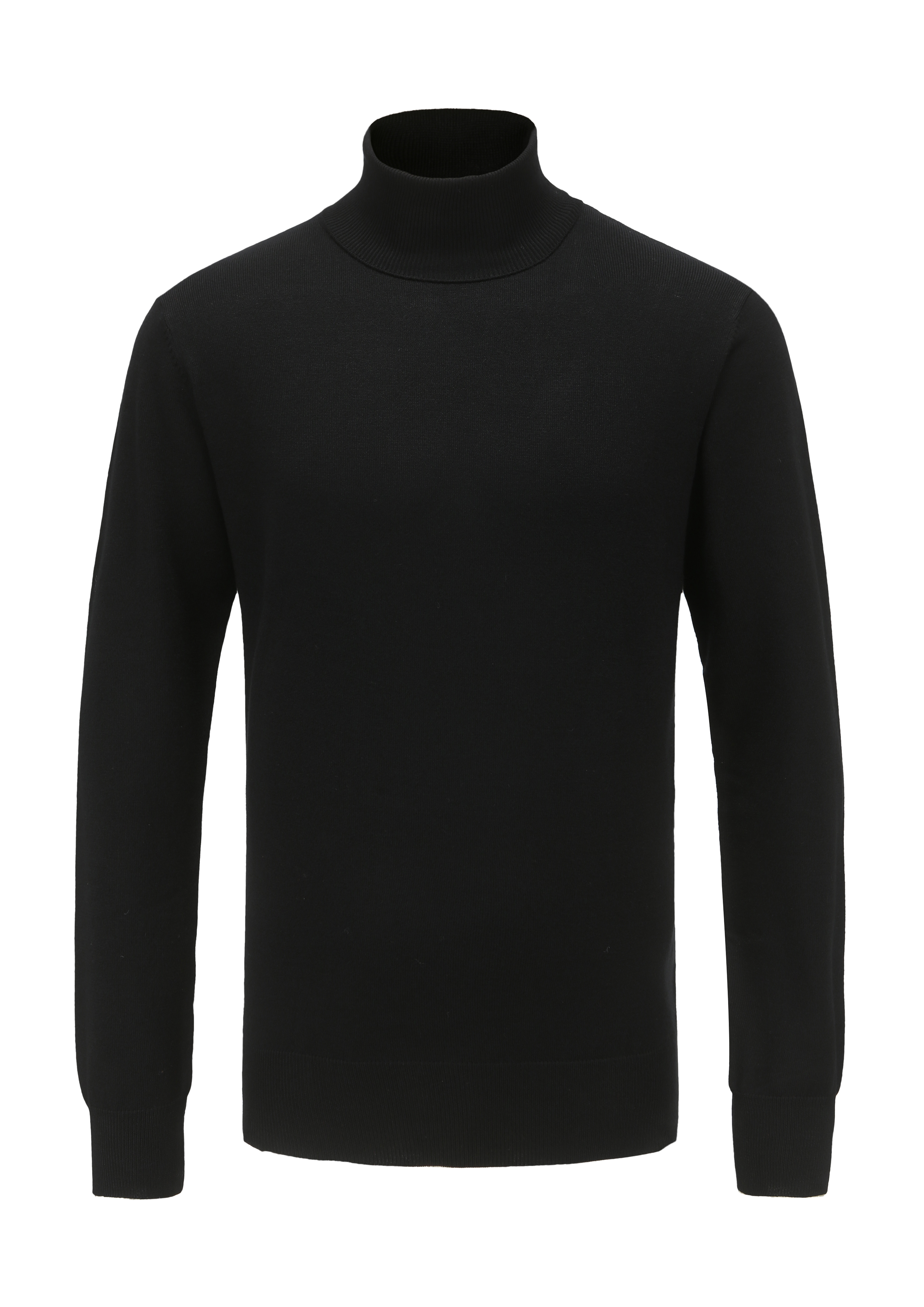 OEM Design Black Haze Knitted Long Sleeve Men's Casual Sweater Crewneck Pullovers Knitswear