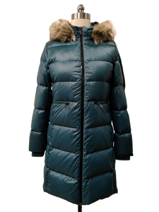 2022 New Design Heavy Padding Jacket Warm Casual Long Winter Puffer Jacket With Hoodie Chinese Supplier